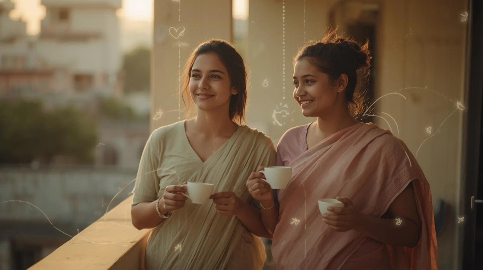 Mother daughter bonding